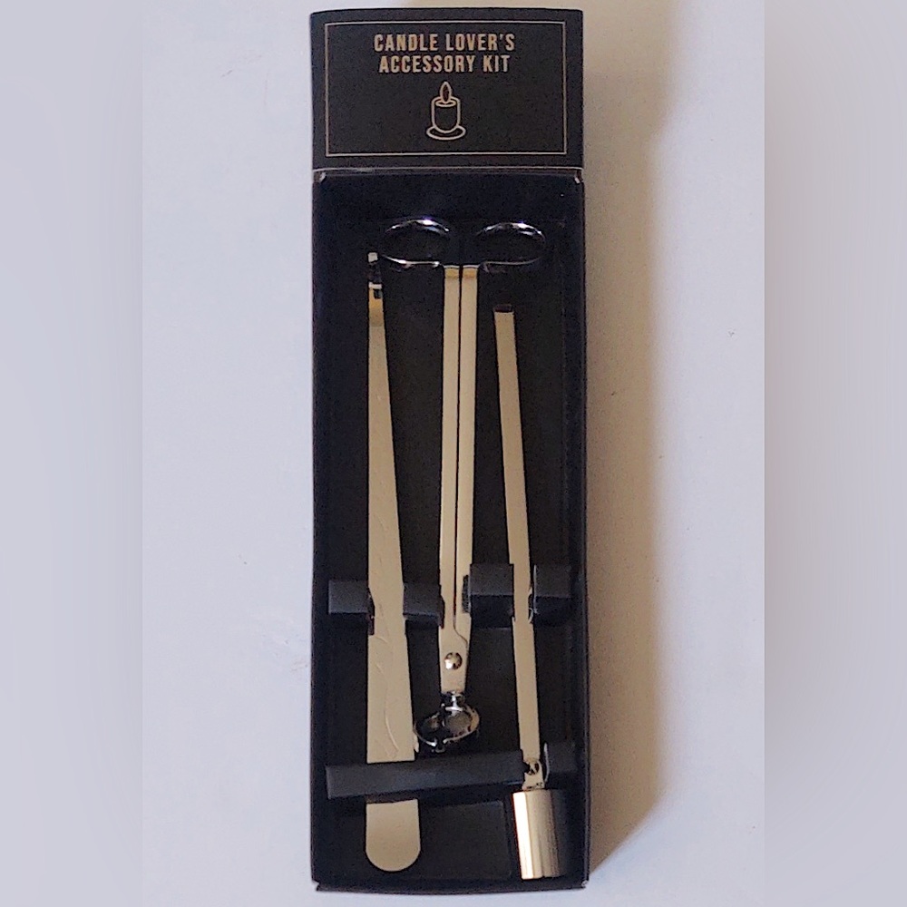 🎁Lyght Candle Co. Candle Lover’s Accessory Kit - Stainless Steel - 3 Pieces